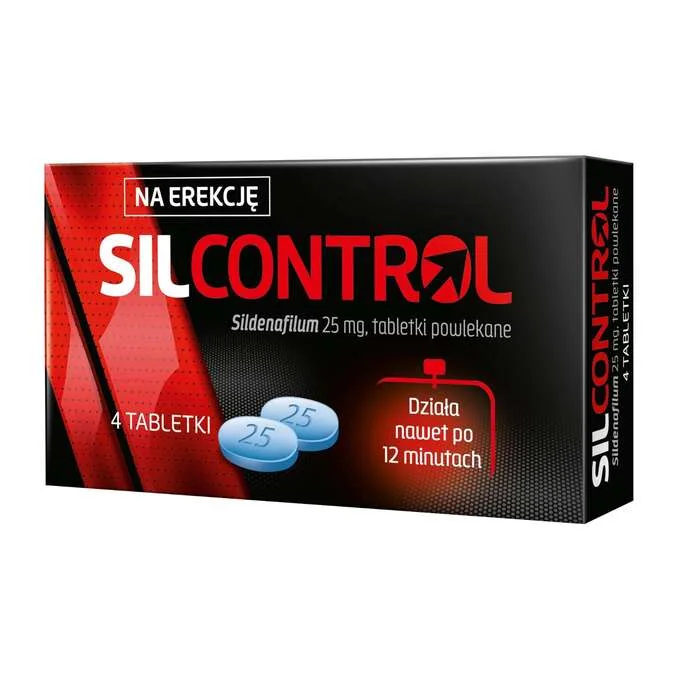 Silcontrol 25 mg – Packung